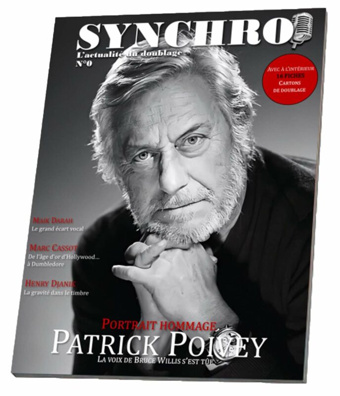 Couverture Synchro Magazine Patrick Poivey