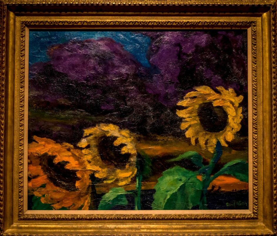 Emil Nolde Tournesols artiste dégénéré