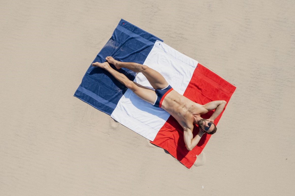 Garçon Français homme slip de bain